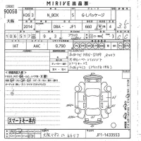 Honda N BOX лот № 90058 оценка 3.5  с аукциона в Японии 10