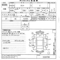Daihatsu TANTO лот № 90086 оценка 3.5  с аукциона в Японии 10