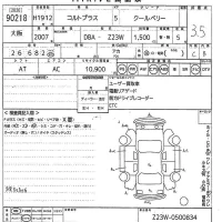 Mitsubishi COLT PLUS лот № 90218 оценка 3.5  с аукциона в Японии 10