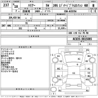 Toyota HARRIER лот № 237 оценка R  с аукциона в Японии 2