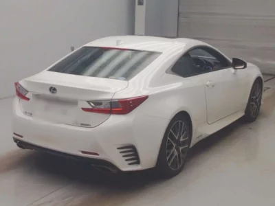 Lexus RC  с аукциона в Японии