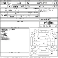 Honda SHUTTLE лот № 7261 оценка 3.5  с аукциона в Японии 2