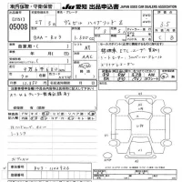 Honda VEZEL лот № 5008 оценка 3.5  с аукциона в Японии 9