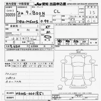 Daihatsu Boon лот № 30059 оценка 3.5  с аукциона в Японии 9