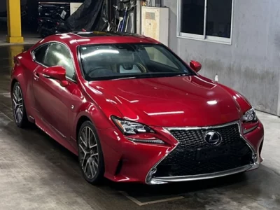 Lexus RC  с аукциона в Японии