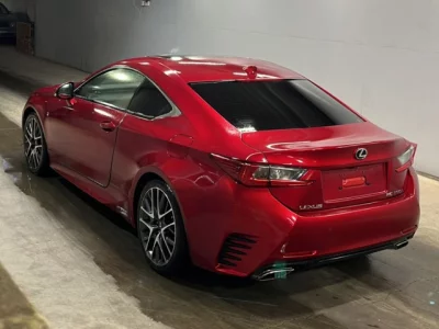 Lexus RC  с аукциона в Японии