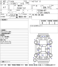 Honda SHUTTLE лот № 5120 оценка R  с аукциона в Японии 5