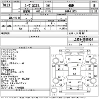 Daihatsu MOVE лот № 7013 оценка R  с аукциона в Японии 2