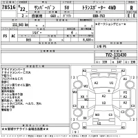 Subaru SAMBAR лот № 78516 оценка R  с аукциона в Японии 2