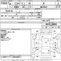 Mitsubishi MINICAB VAN лот № 77029 оценка 3  с аукциона в Японии 2