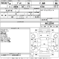 Subaru PLEO лот № 78538 оценка RA  с аукциона в Японии 2