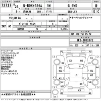 Honda N BOX PLUS лот № 73717 оценка R  с аукциона в Японии 2