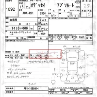 Honda ODYSSEY лот № 1092 оценка 3.5  с аукциона в Японии 6