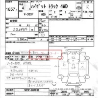 Daihatsu HIJET TRUCK лот № 1657 оценка R  с аукциона в Японии 6