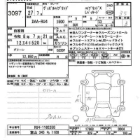 Honda VEZEL лот № 3097 оценка 3.5  с аукциона в Японии 2