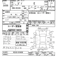 Nissan PINO лот № 3056 оценка R  с аукциона в Японии 10