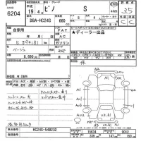 Nissan PINO лот № 6204 оценка 3.5  с аукциона в Японии 10