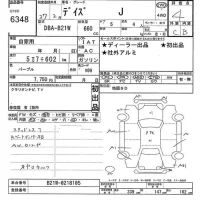 Nissan DAYZ лот № 6348 оценка 4  с аукциона в Японии 10