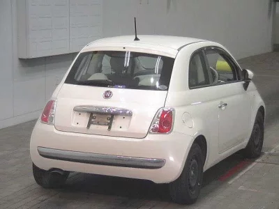 Fiat 500  с аукциона в Японии
