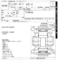 Toyota HARRIER лот № 799 оценка 3  с аукциона в Японии 7