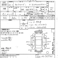 Toyota COROLLA FIELDER лот № 30187 оценка R  с аукциона в Японии 10