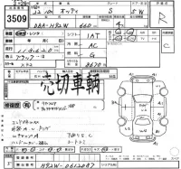 Nissan OTTI лот № 3509 оценка R  с аукциона в Японии 2