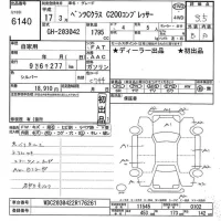 Mercedes-Benz C CLASS лот № 6140 оценка 3.5  с аукциона в Японии 11