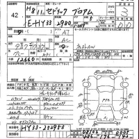 Nissan CEDRIC лот № 42 оценка 3  с аукциона в Японии 5