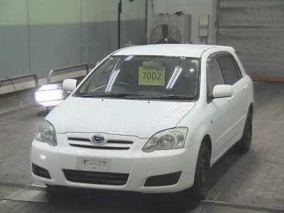 Toyota COROLLA RUNX  с аукциона в Японии