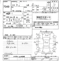Toyota BB лот № 7049 оценка 3  с аукциона в Японии 4