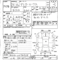 Nissan DAYZ ROOX лот № 7175 оценка 3  с аукциона в Японии 4
