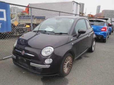 Fiat 500  с аукциона в Японии