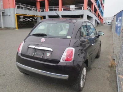 Fiat 500  с аукциона в Японии