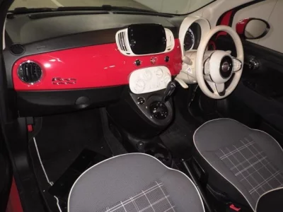 Fiat 500  с аукциона в Японии