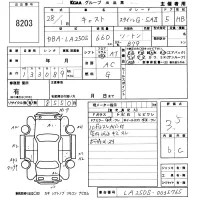 Daihatsu Cast лот № 8203 оценка 3.5  с аукциона в Японии 5
