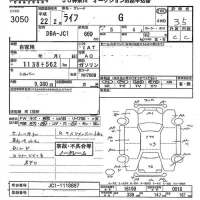 Honda LIFE лот № 3050 оценка 3.5  с аукциона в Японии 10