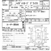 Daihatsu HIJET VAN лот № 6224 оценка R  с аукциона в Японии 6