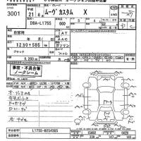 Daihatsu MOVE лот № 3001 оценка 3.5  с аукциона в Японии 10