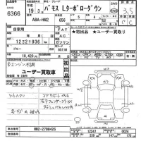 Honda VAMOS лот № 6366 оценка 3.5  с аукциона в Японии 6