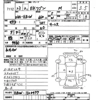 Mitsubishi EK WAGON лот № 7112 оценка 3.5  с аукциона в Японии 2