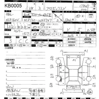 Toyota PROBOX лот № 5 оценка 3  с аукциона в Японии 11
