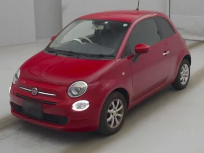 Fiat 500  с аукциона в Японии