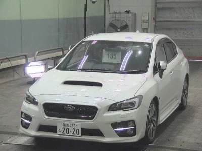 Subaru WRX  с аукциона в Японии