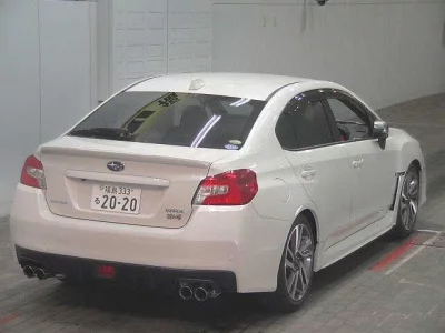 Subaru WRX  с аукциона в Японии