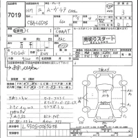 Daihatsu MOVE LATTE лот № 7019 оценка 3  с аукциона в Японии 4