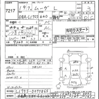 Daihatsu MOVE лот № 7217 оценка 3  с аукциона в Японии 4