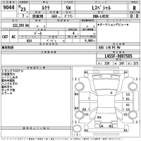 Subaru LUCRA лот № 9044 оценка R  с аукциона в Японии 2