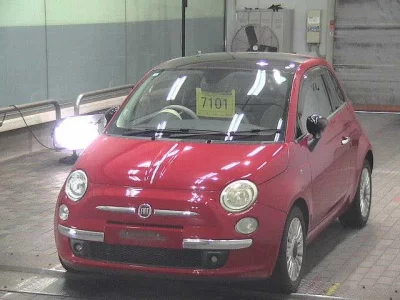 Fiat 500  с аукциона в Японии