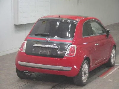 Fiat 500  с аукциона в Японии