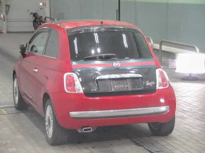 Fiat 500  с аукциона в Японии